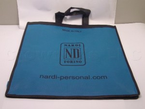Nardi Tote Bag - Blue / Black with Nardi "ND" Torino Logo - Part # 0504.00.0001